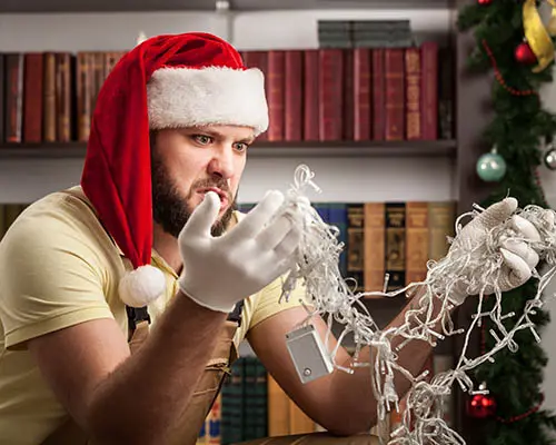 Christmas light maintenance service in Raleigh NC